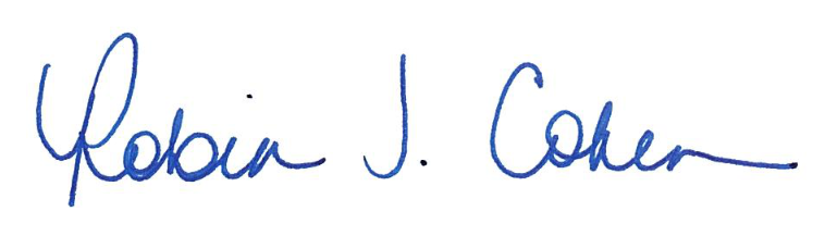 Robin Cohen Signature